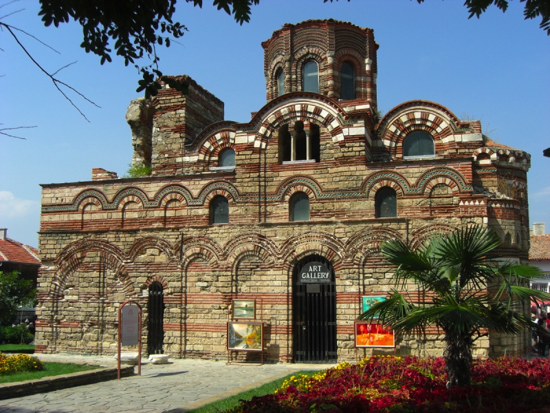 La Iglesia del Cristo Pantocrator fue levantada en el S. XIII (Nessebar) CRUCEROS MAR NEGRO NESSEBAR BULGARIA CRUCEROS MAR NEGRO CRUCEROS BULGARIA IGLESIA BIZANTINA